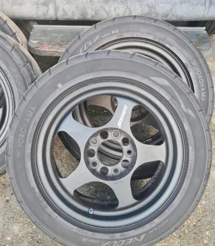 OG Genuine spoon sports sw388 15” discontinued wheels 6.5j x15 5x114.3 +42 offset