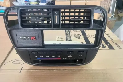 CTR 96/98 Carbon climate control panel