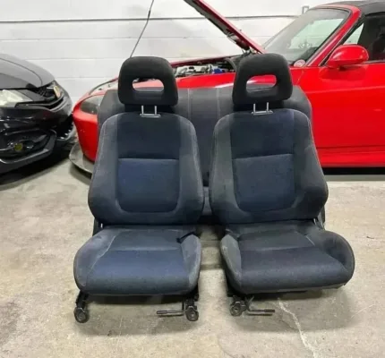Integra Type R (ITR) Front and Rear Seats with rails.