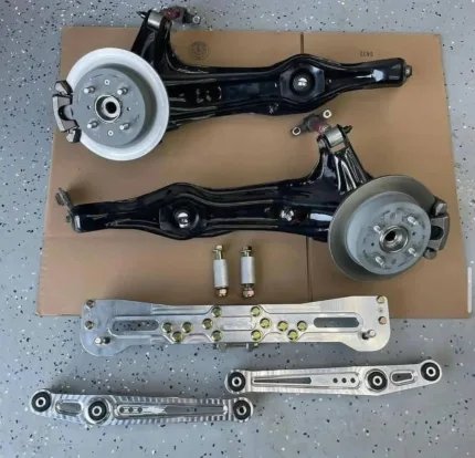 rand new hubcity AWD kit for EK with new brakes and rooters and rear camber kit