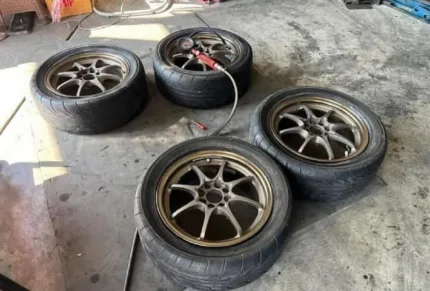 Ce28 15 × 6.5 OF +35 4x 100 Used, Good Condition