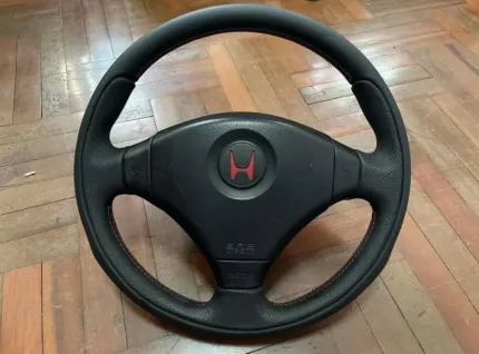 EK9 Momo SRS Steering Wheel JDM CIVIC Type R CTR Red stitching EK 96-00 EK4