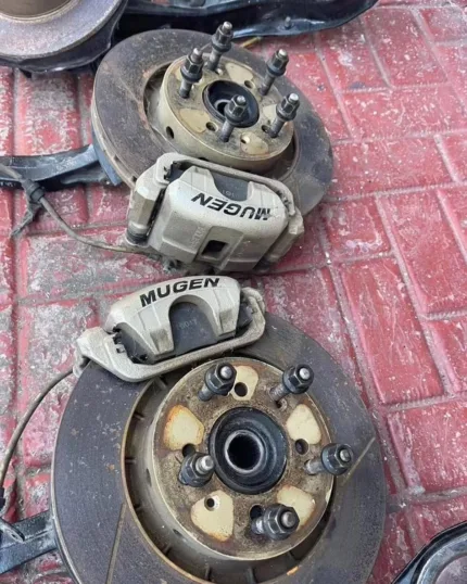 Civic Ek9 brakeset with Mugen caliper and mugen active gate rotors