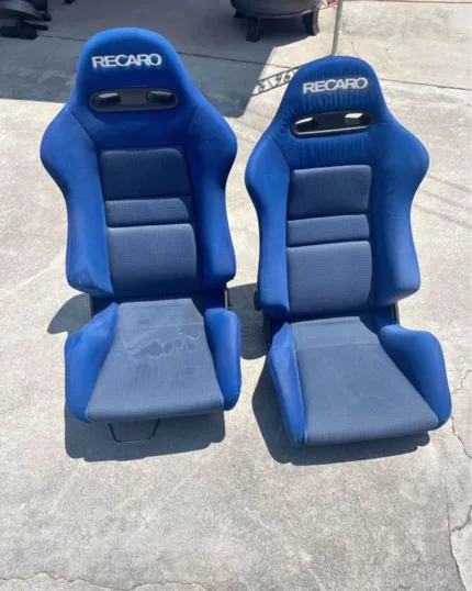 Blue Recaro SR4s