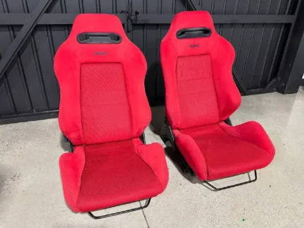 Recaro SR3 CTR Seats With Bride low rails for Civic EK
