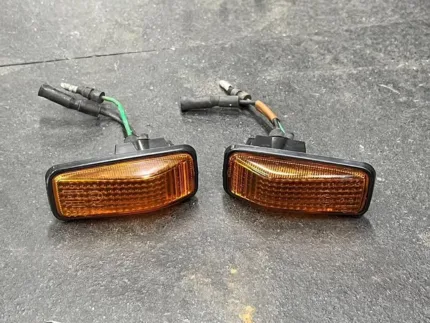 JDM/European EF side marker lights with bulbs and wiring.