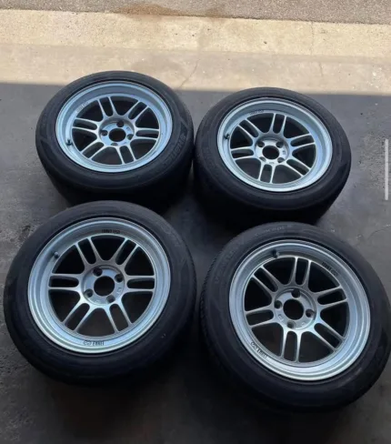 set of of 4X100 15x8 + 28 Enkei Rpf1