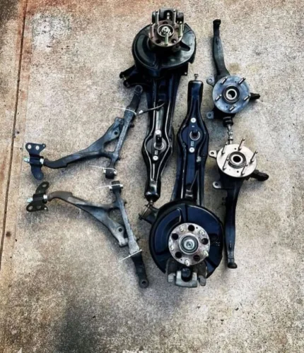 JDM 5 Lug conversion with PCI spherical rear trailing arm bushings