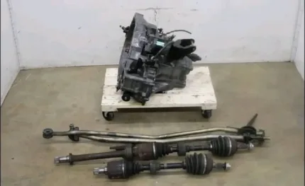 JDM 94-01 ACURA HONDA B16A LSD 5 SPEED MANUAL TRANSMISSION AND AXLE WITH LINKAGE