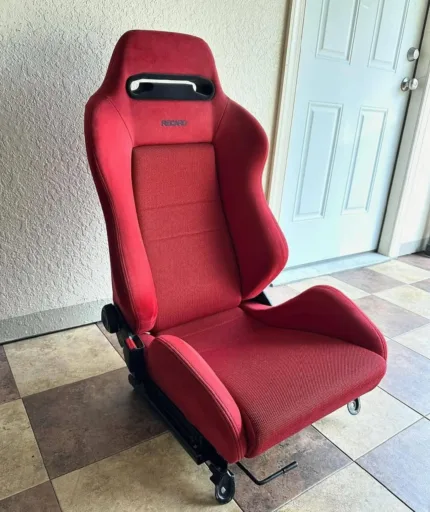 Recaro SR-3 seat 10/10 with rail.