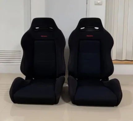 SR3 Type-r Recaro seats. Original Black fabric