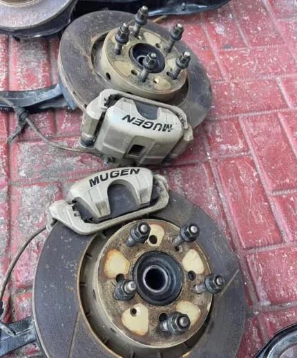 Civic Ek9 brakeset with Mugen caliper and mugen active gate rotors