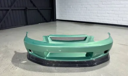 J-Blood Front Bumper W/ twill carbon fiber lower lip