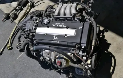 JDM Honda Integra B18C GSR DOHC Vtec Engine with 5 Speed LSD Transmission.
