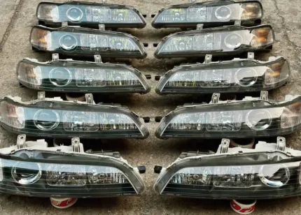 Front HID Xenon Headlight DC2 98 Spec & Halogen Headlight ( Black Housing ) DC2 96