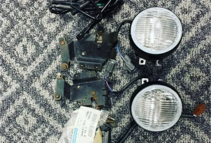 OEM ek 96-98 fog lights complete with harness and switch