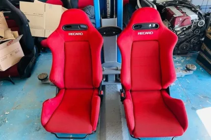 Recaro seats with rails from integra
