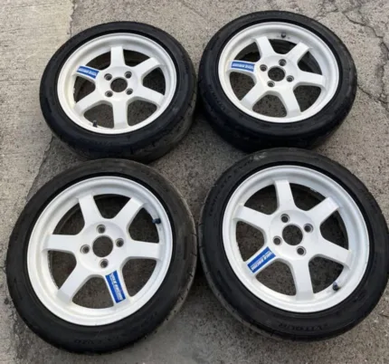 RAYS VOLK RACING TE37 15-inch 5.5J +35 PCD 4x100