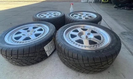 Mugen M7 16X7 +50 offset Wheels