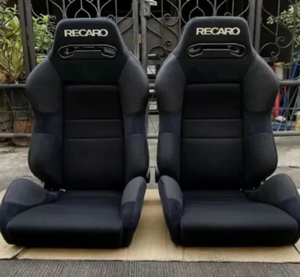 ecaro SR3 challenger black seats