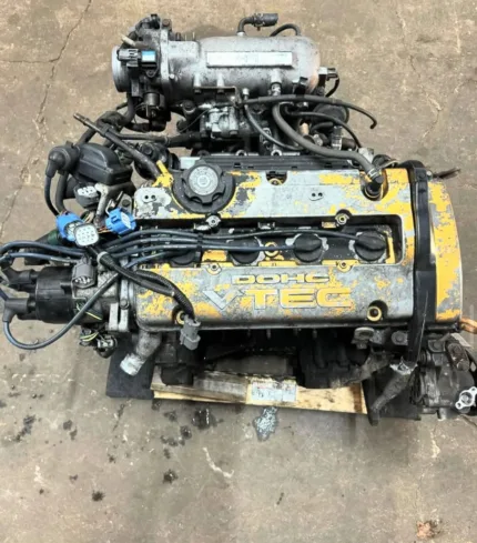 H22a4 long block Ran smooth when pulled!