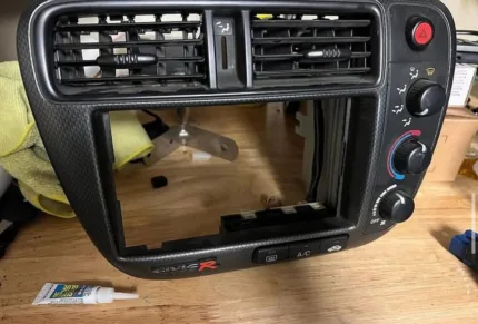 99-00 Civic Type R Climate control bezel