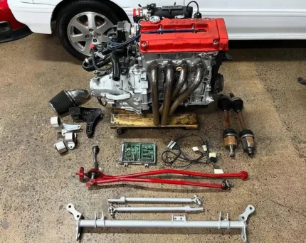 Full Jdm B16A swap w/ LSD and converted to OBD1!