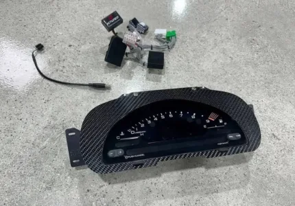 S2000 AP1 Cluster (9K RPM) Ktuned S2000 dash converter