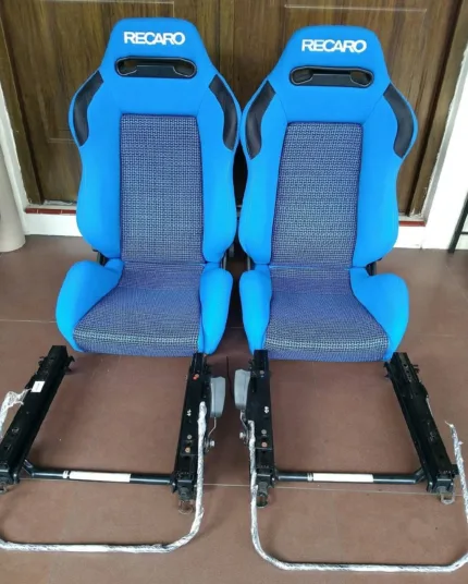 SR3 Blue Tom Cat Recaro seats with Rails