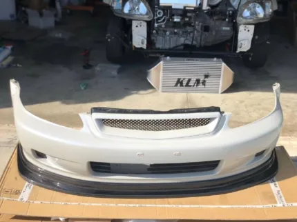 Authentic Tactical Arts front chin spoiler(lip) for kouki civic front ends (99-00).1