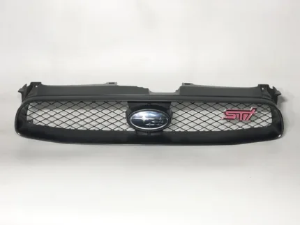 JDM 2004-2005 Subaru IMPREZA WRX STI V8 Blobeyes Front OEM Bumper Upper Grille