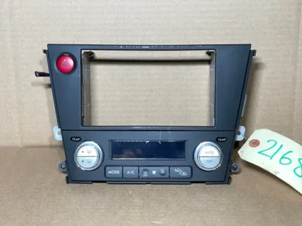 JDM Subaru Legacy Outback Climate Control Din Dual Double Bezel Hazard 2005-2009